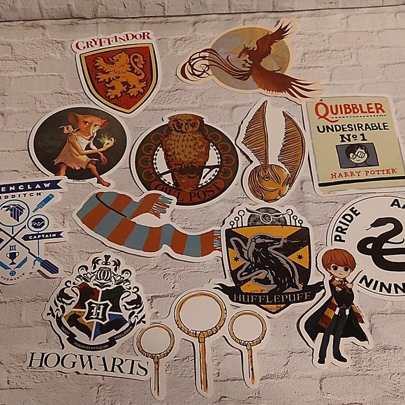 Wizarding World Inspired Vinyl Sticker Mystery Bundle | 12 Stickers Per Bundle - Picture 3 of 4